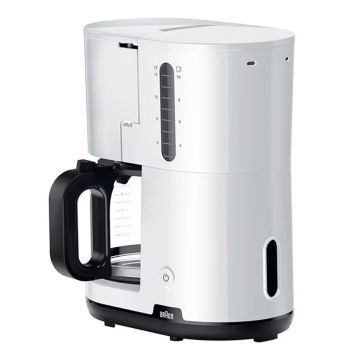 Machine à Cafè Filtre KF1100WH 1000W Blanc BRAUN