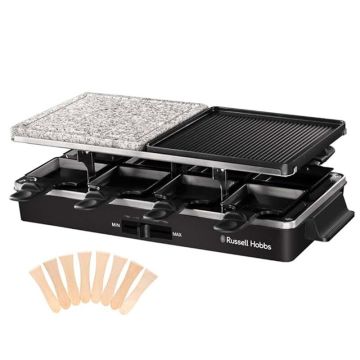 Appareil à Raclette Grill 26280-56 1400W Noir RUSSEL HOBBS