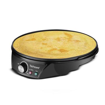 Crêpière Électrique TCP-126 1200W Noir TECHWOOD