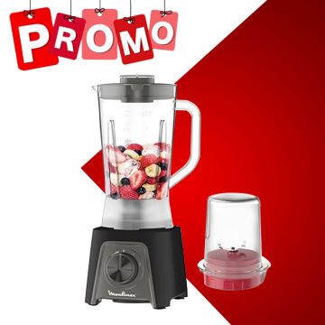 Blender Avec Moulin LM2C3125 450W Noir MOULINEX