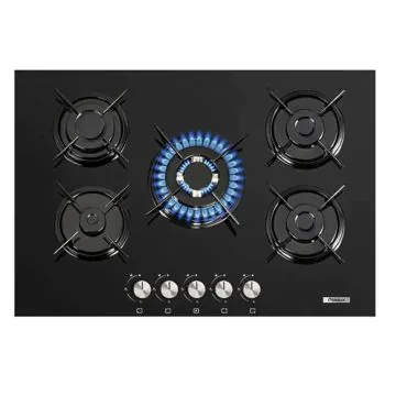 Plaque de Cuisson BIOLUX M7552VN 5 Feux - Noir