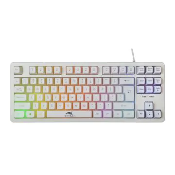  Clavier Gamer BARACUDA BGK-01114 Blanc