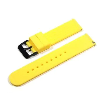 Ceinture Pour Montres 22MM Jaune 