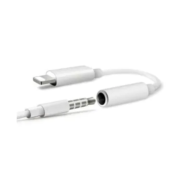 Adaptateur J&ROSE Lightning Vers Jack T27  Blanc