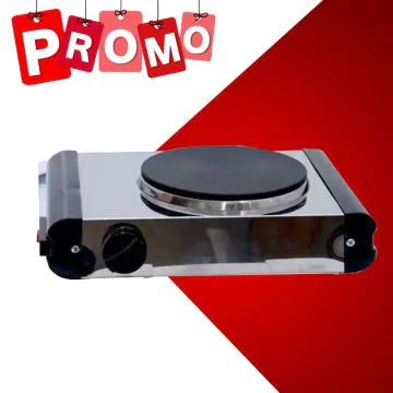 Réchaud Électrique COALA RP1000W 1000W - Noir&Silver