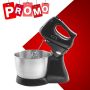 Batteur Avec Bol W-HM906CBS 200W Noir Inox HOMIX thumbnail