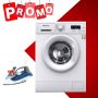 Lave Linge Frontal G710 PRESTIGIA 7KG Blanc + Fer à Repasser Gratuit thumbnail