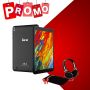 Tablette IKU T5 8 POUCES WI FI Black+Etui+ Casque Filaire thumbnail