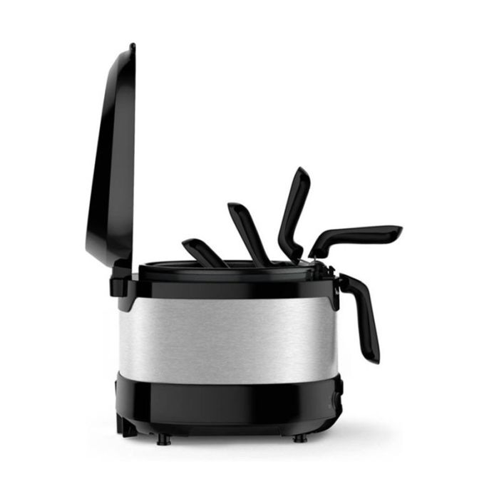 Friteuse Uno AF215D10 1470W Noir-Inox MOULINEX