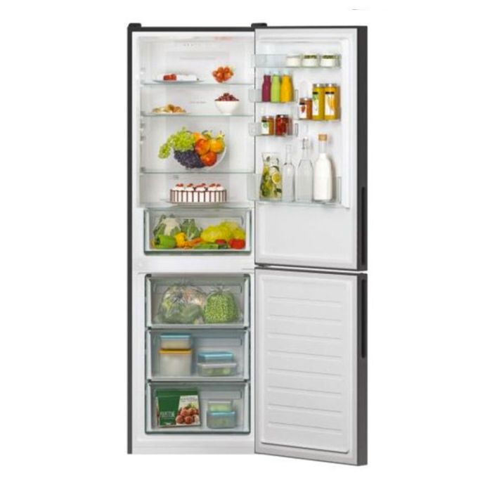 Réfrigérateur Combiné CANDY CCE3T618FB 342 Litres NOFROST - Noir 