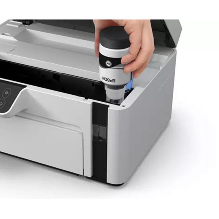 Imprimante Jet d'encre  EPSON Ecotank ET-M2120 Multifonction 3en1 Monochrome Noir & Blanc Wifi