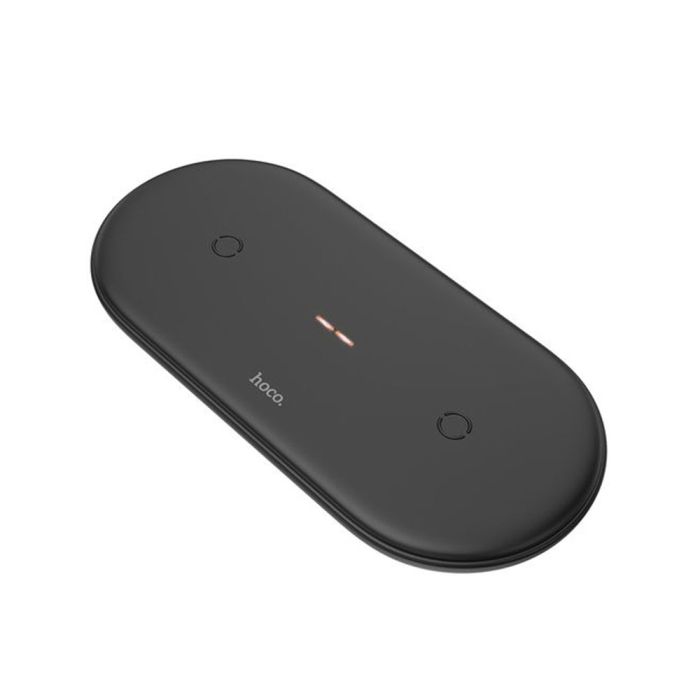 Chargeur Sans Fil  HOCO 2en 1 Ultra Slim 20W CW23 Noir