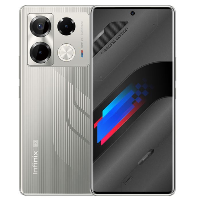 Smartphone INFINIX Note 40 Pro+ 5G 12Go 256Go Racing Edition Gris + Gift Box 