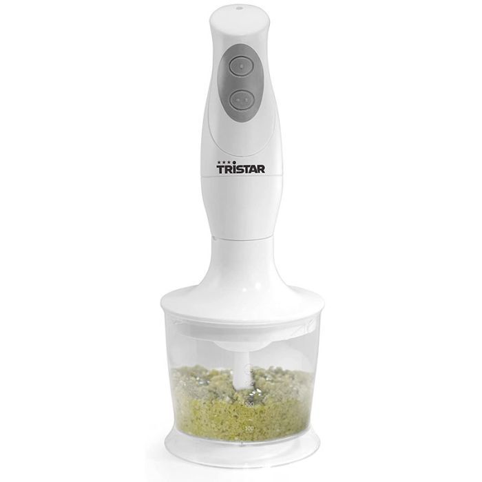 Mixeur Plongeant 3en1 MX-4154 200W Blanc TRISTAR