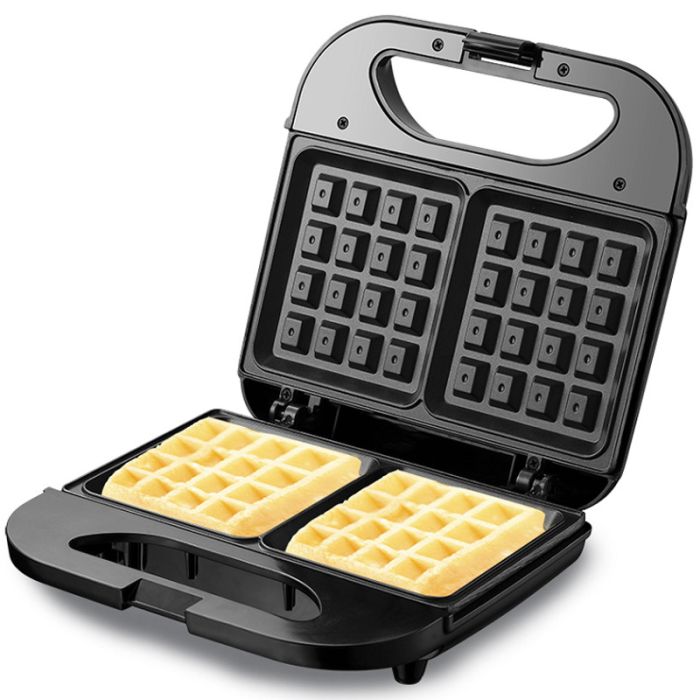 Appareil à Gaufre TGE-7506 800W Noir TECHWOOD